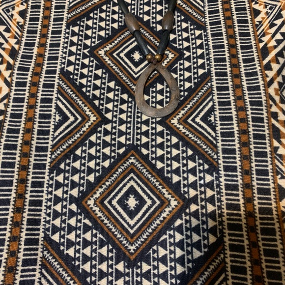 Robbie Bee Aztec Print Dress - Picture 5 of 14